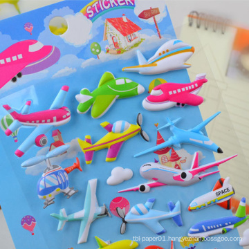 Supplier Direct Cheap Promotion Kids Gift Decoration Custom 3D Cartoon Puffy Stickers